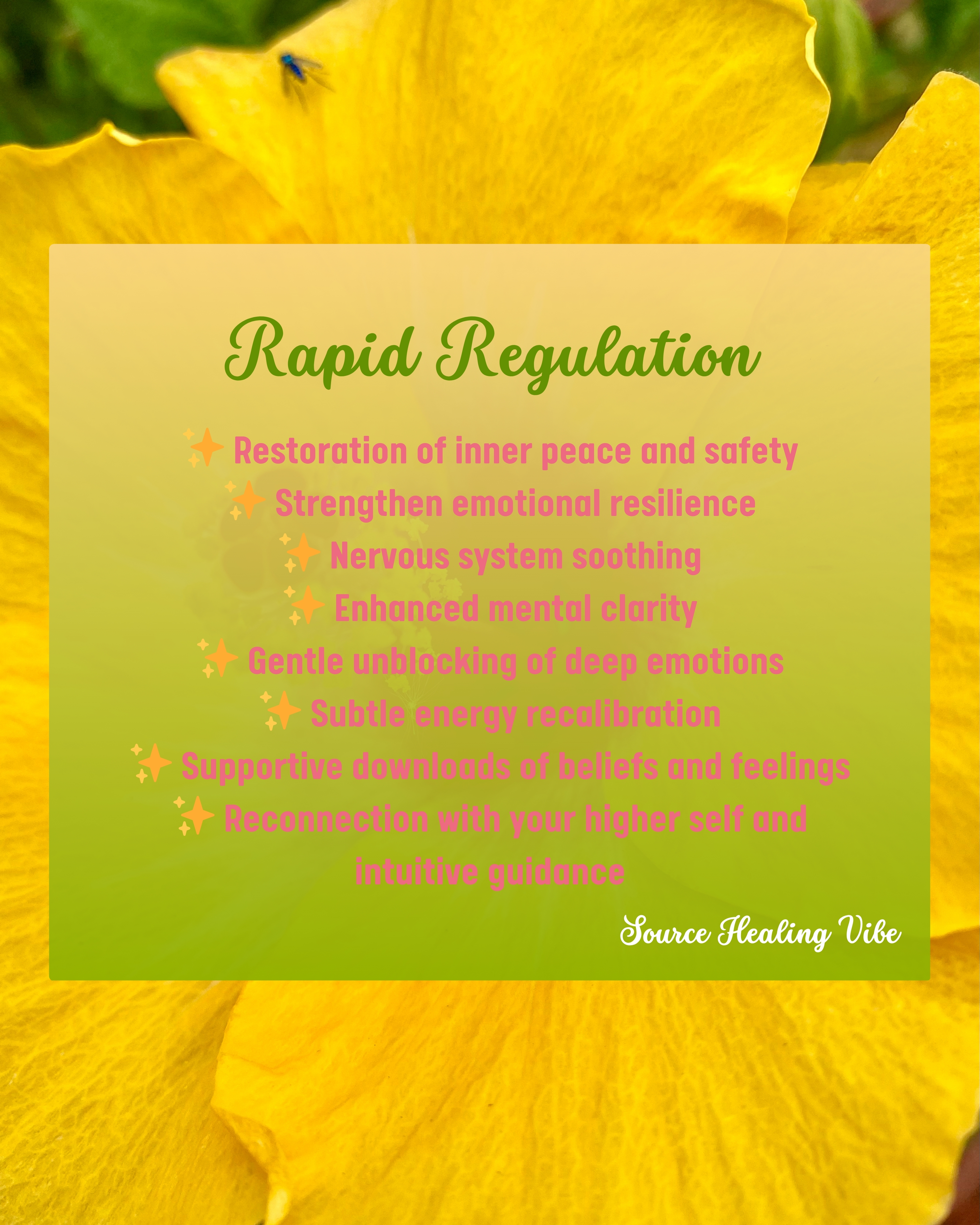 Rapid Regulation