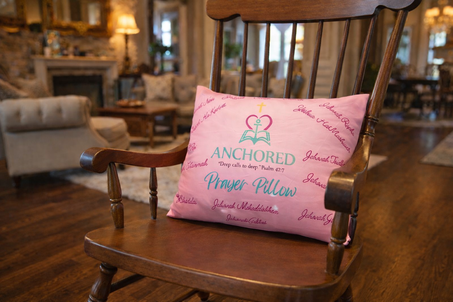 ANCHORED Prayer Pillow