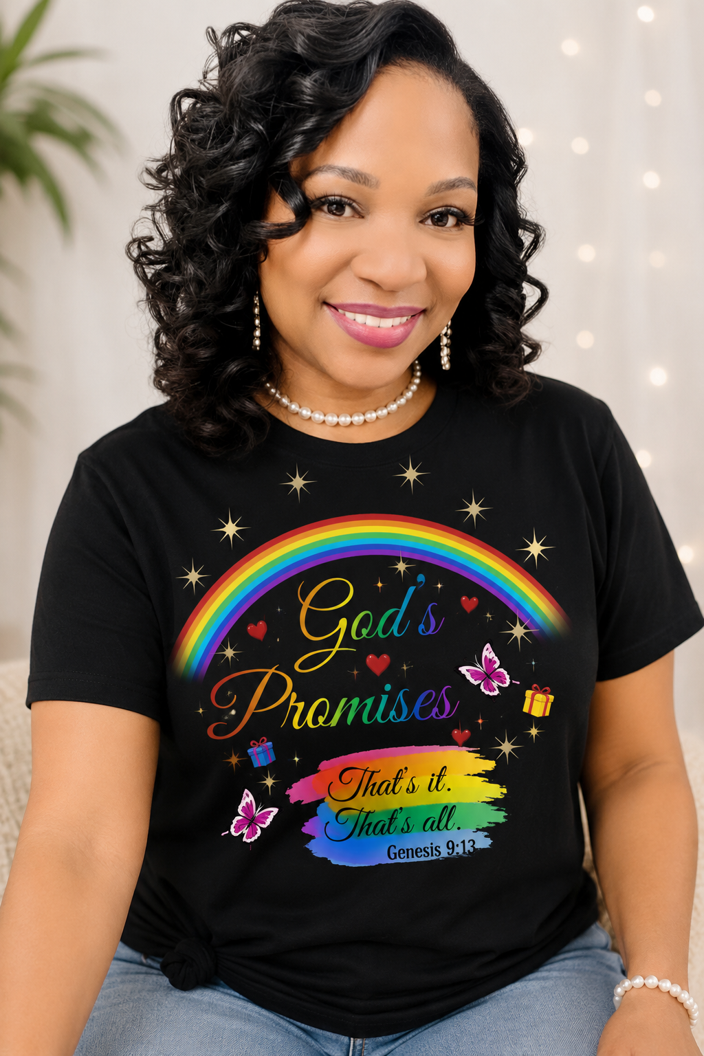 God's Promises Rainbow T-Shirt