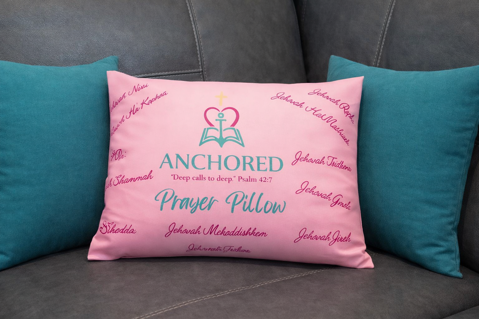 ANCHORED Prayer Pillow