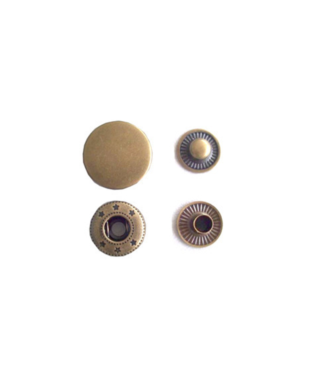 Snap Brass Buttons