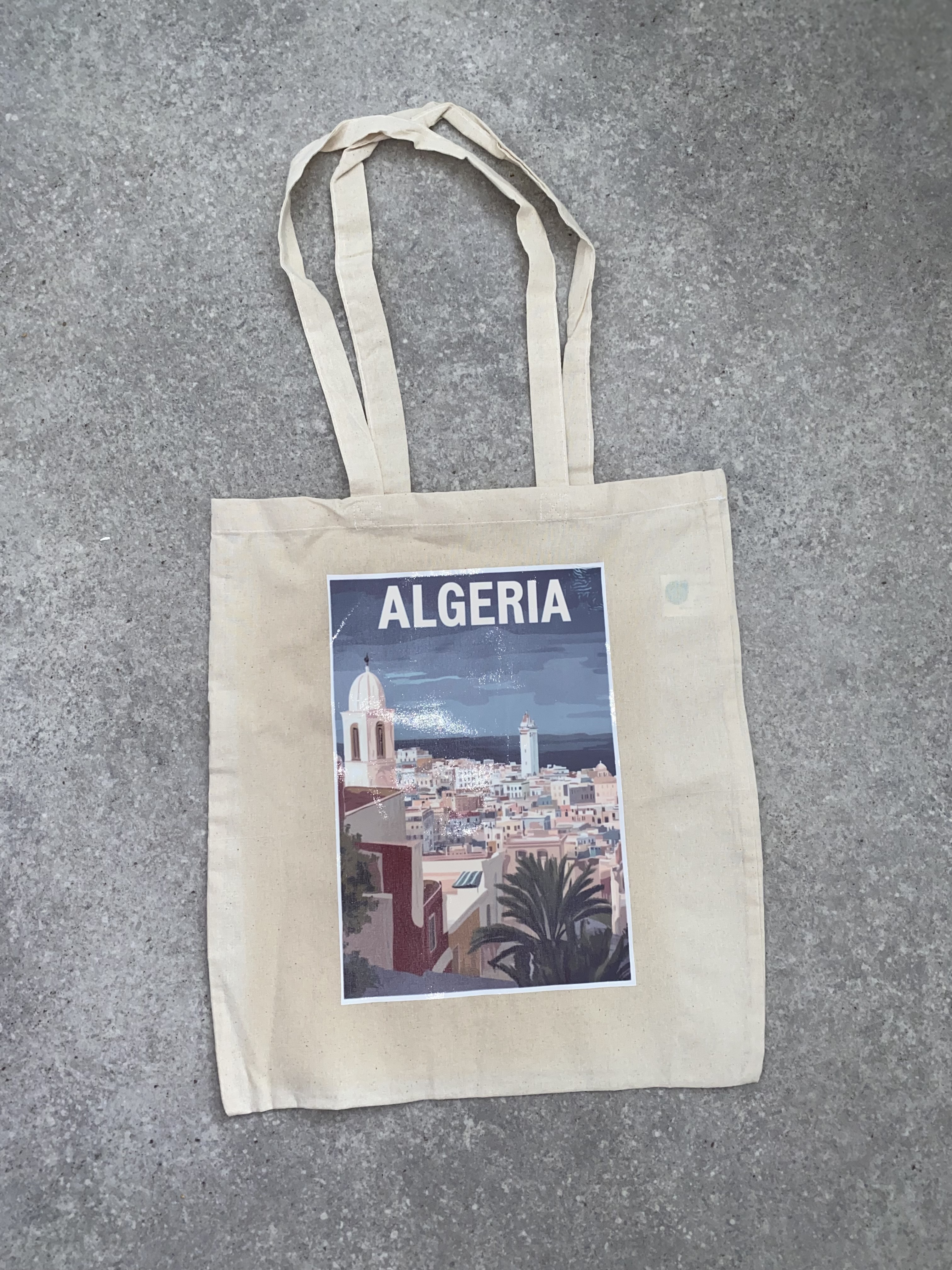 Sac en toile 'Algeria'