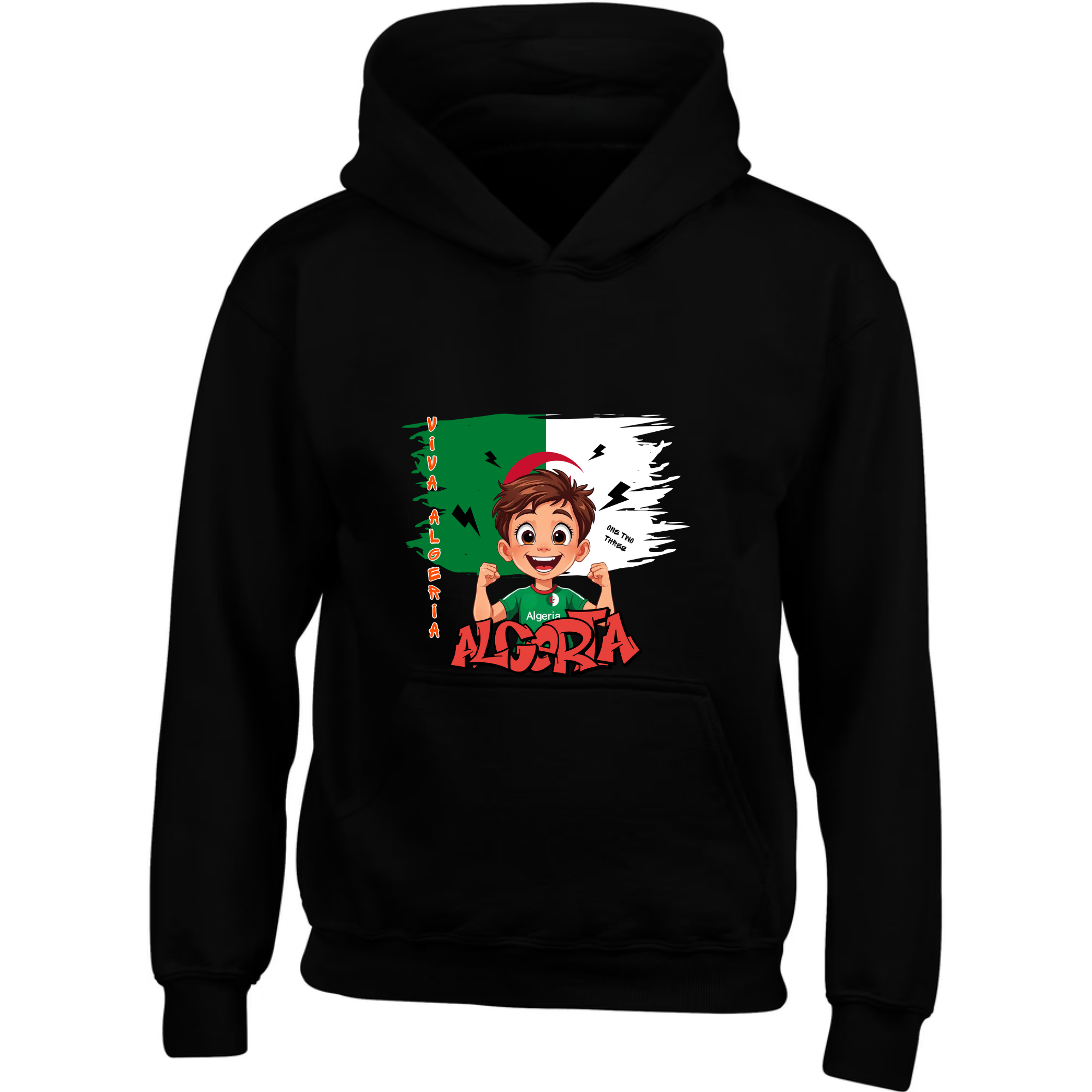 Sweat à capuche Algérie pour garçon