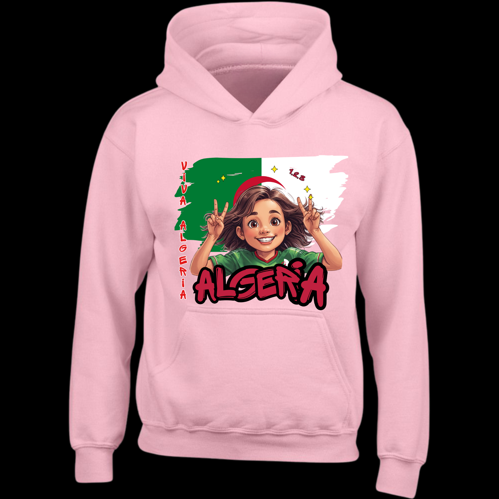 Sweat à capuche Algérie pour fille