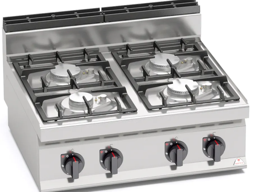 Elevate your culinary performance with this premium Commercial Gas Stove. 