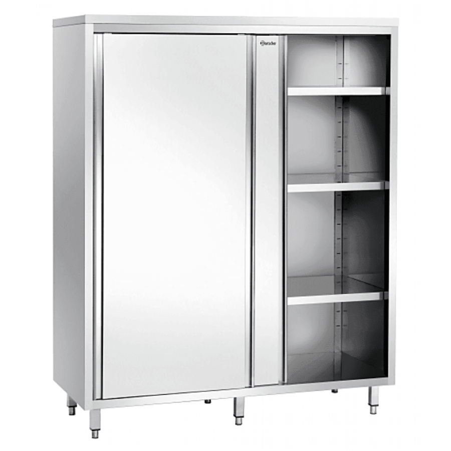 Elevate your organizational needs with our premium Stainless Steel Storage Cabinet. 