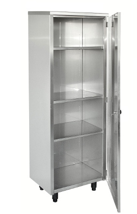 Elevate your organizational needs with our premium Stainless Steel Storage Cabinet. 
