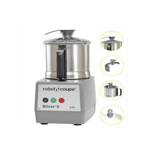 Introducing the Robot Coupe Blixer 3, the ultimate solution for all your food processing needs! 