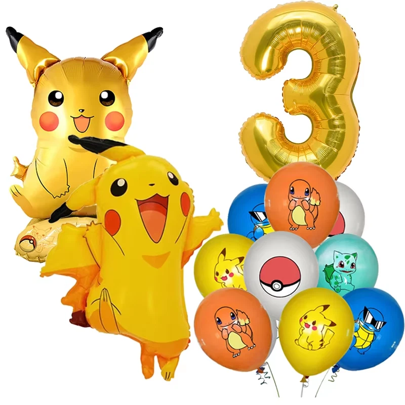 Pokemon Party Balloon Set (Age 3)
