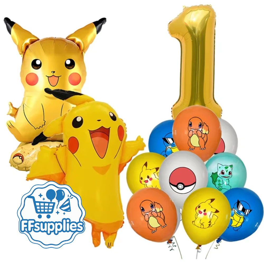 Pokemon Party Balloon Set (Age 1)