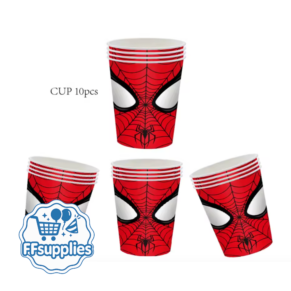 Spider-Man 10x Paper Cups