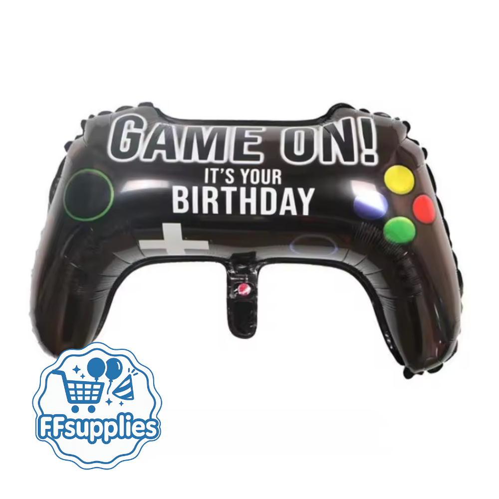 Game On Birthday Controller Balloon