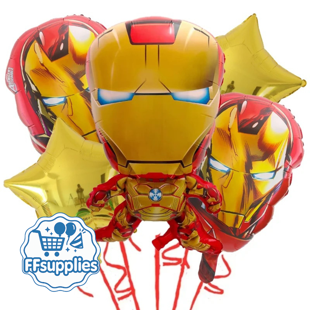 Iron Man Balloons Set