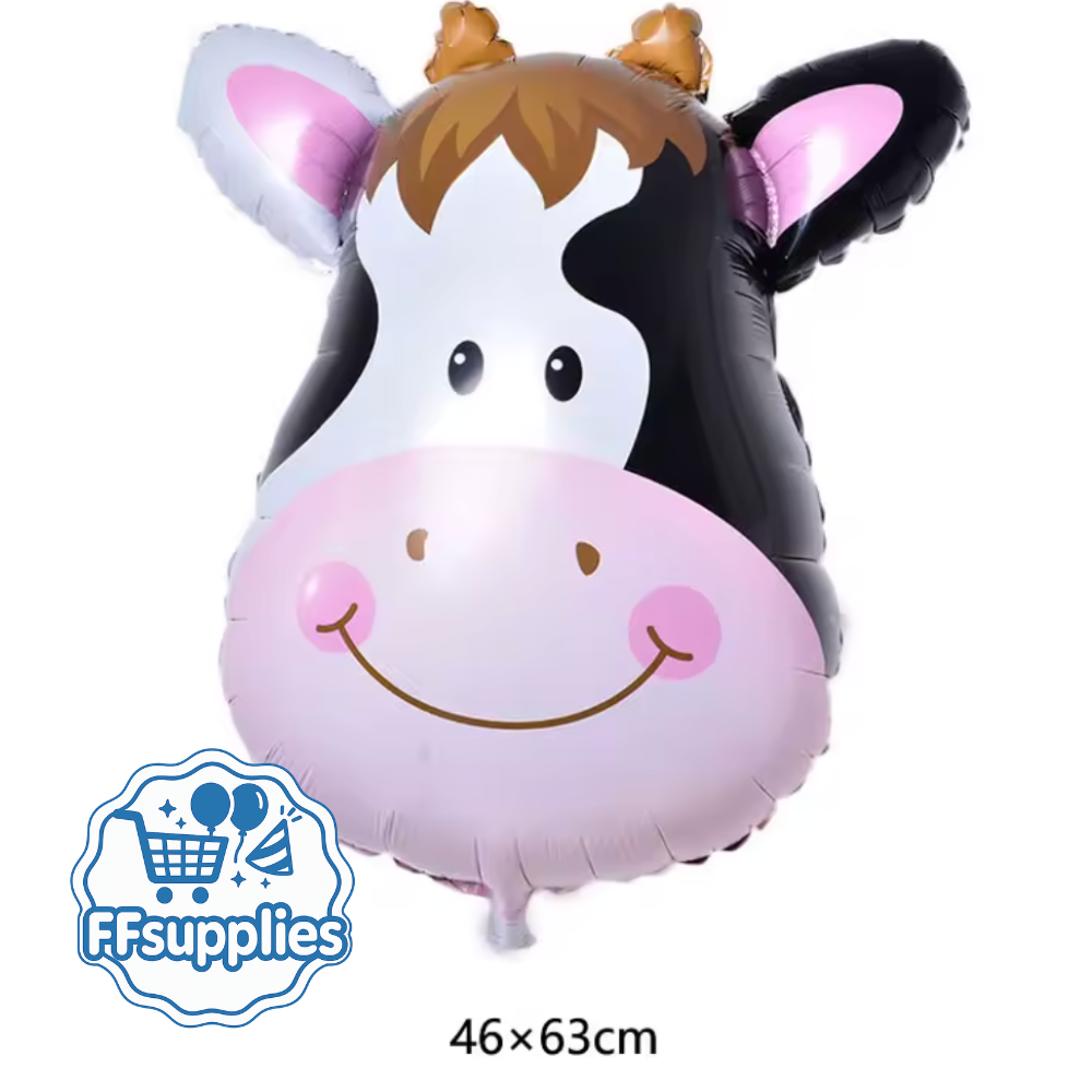 Cow Shaped Face Balloon