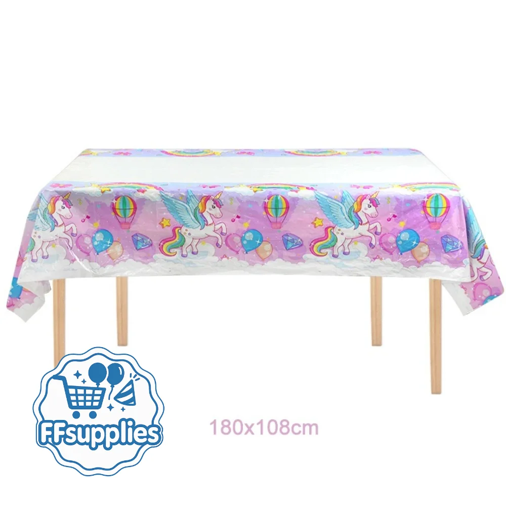 Unicorn Rainbow Tablecloth
