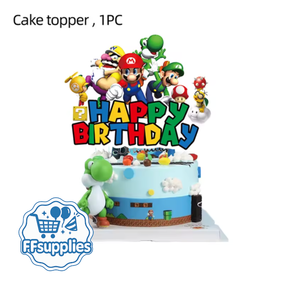 Super Mario Cake Topper