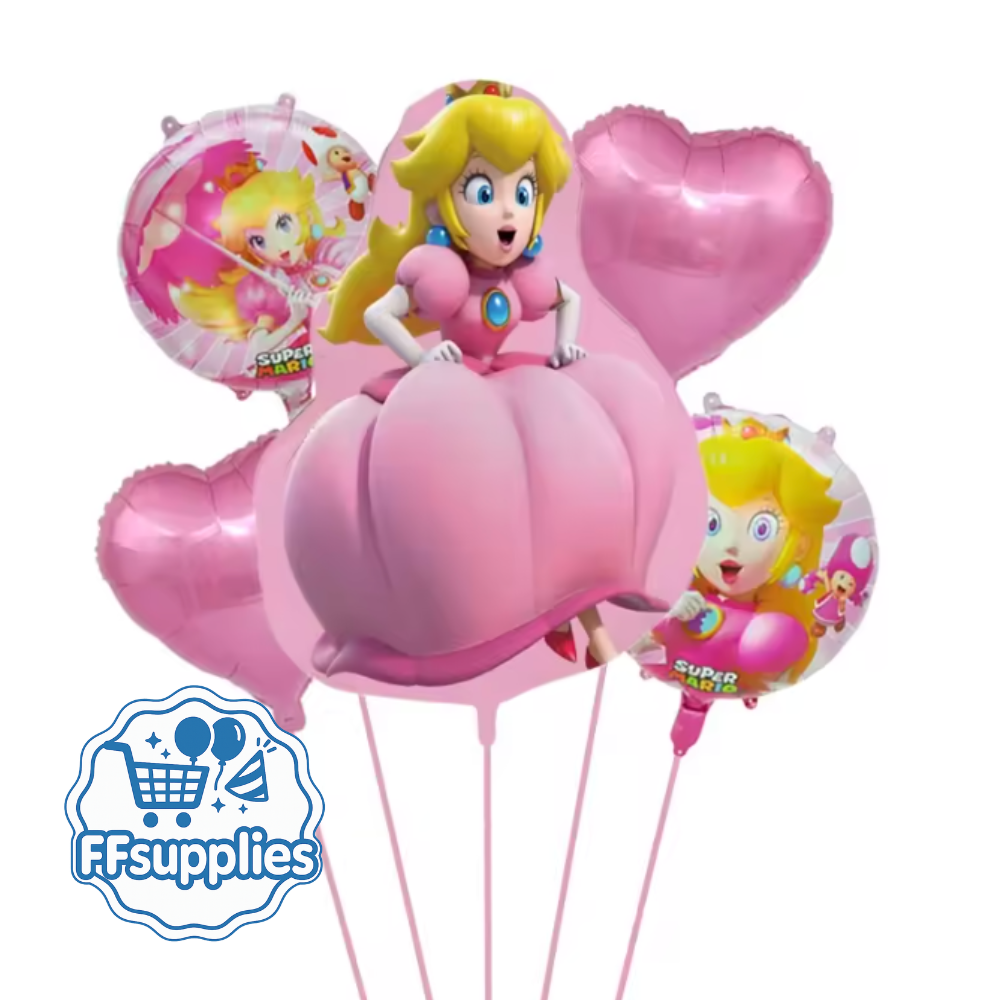 Princess Peach Balloons