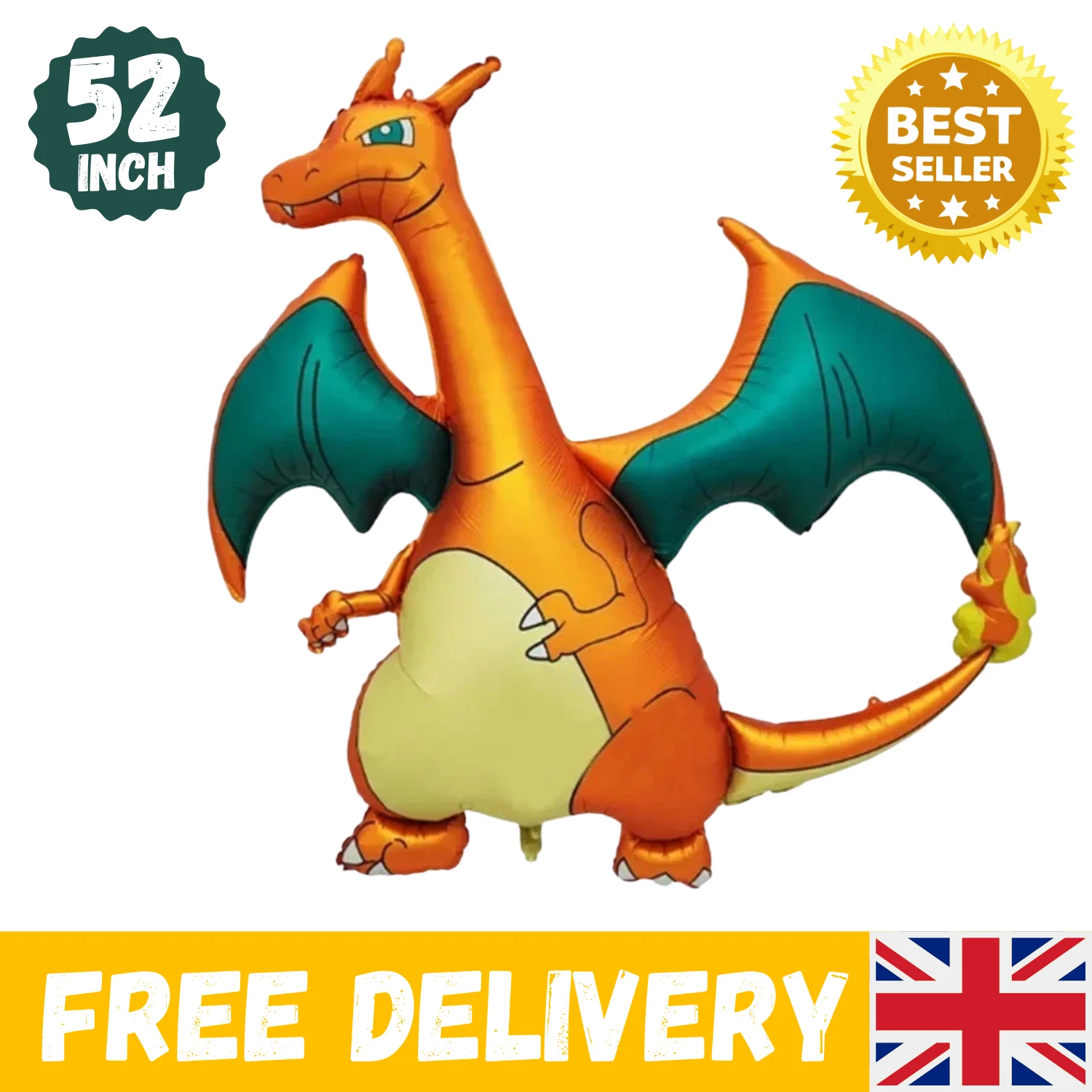 GIANT 52" LIMITED EDITION CHARIZARD BALLOON