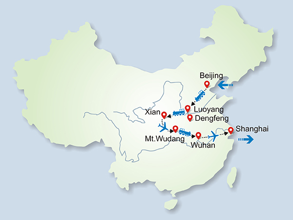 13 Giorni alla Scoperta del Kung Fu Cinese - VOLI INCLUSI