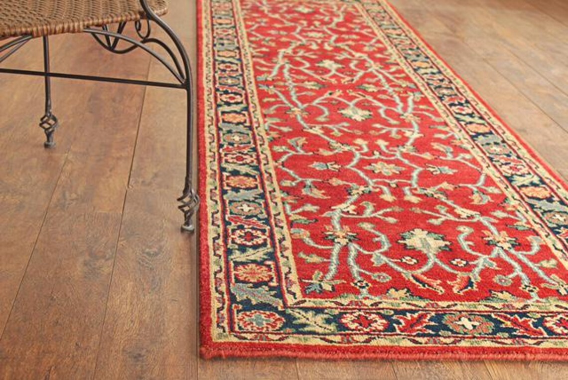 Red Oriental Runner Rug