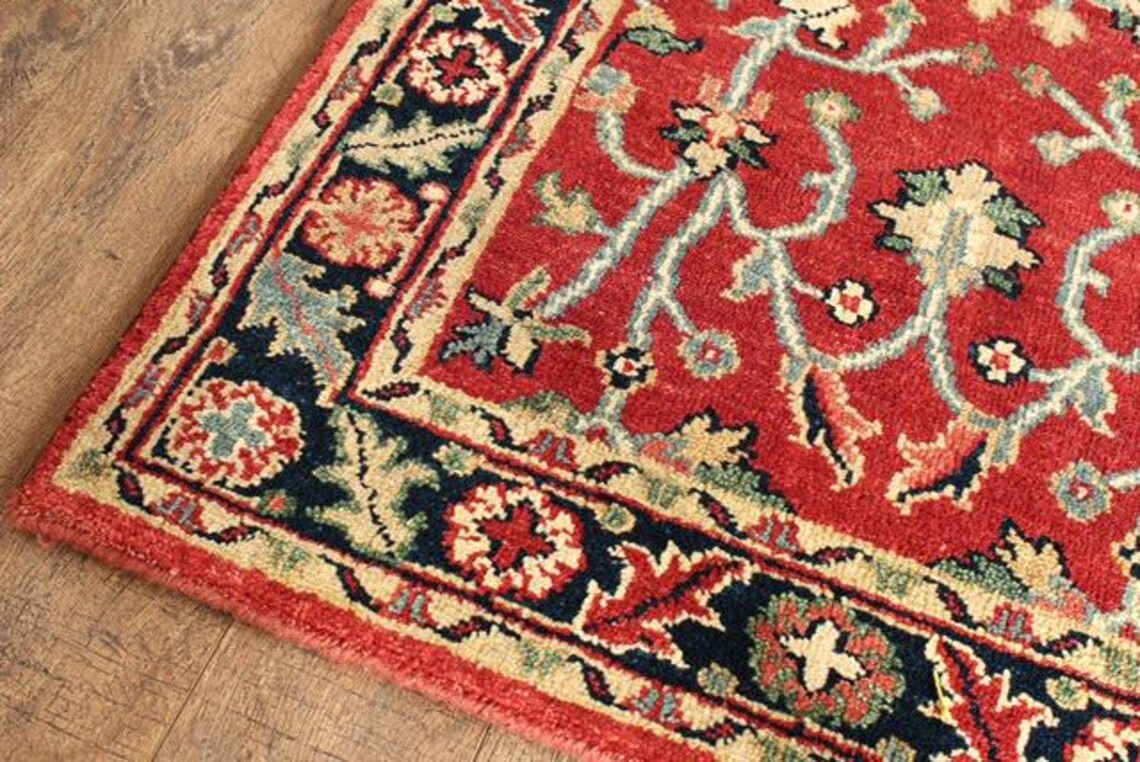 Red Oriental Runner Rug