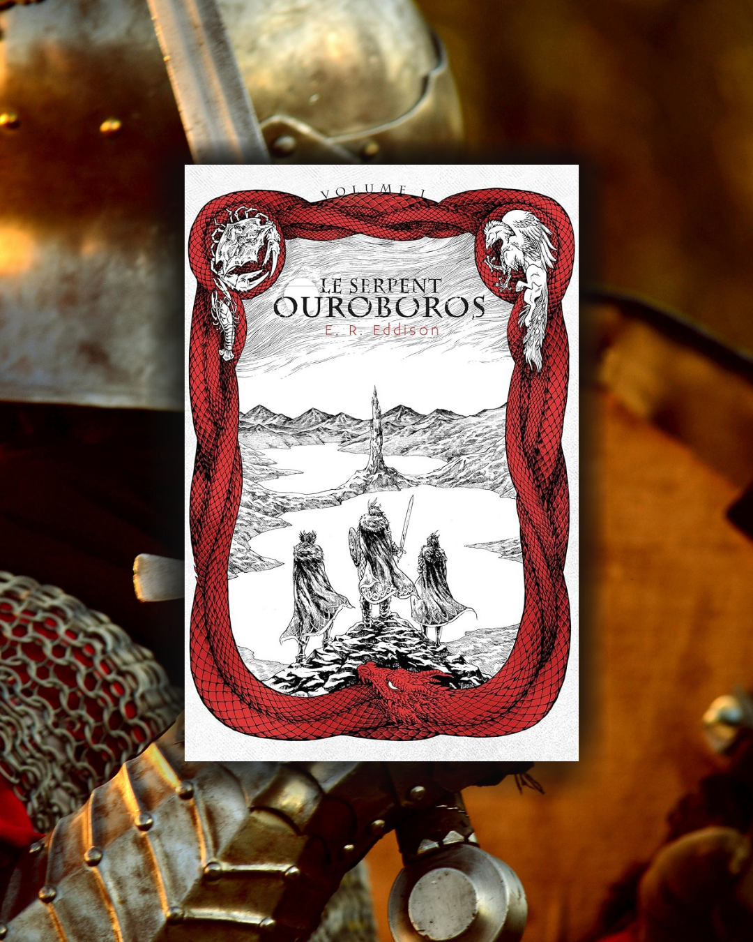 Le Serpent Ouroboros (Volume 1) ~ de E.R. EDDISON, Patrick MARCEL