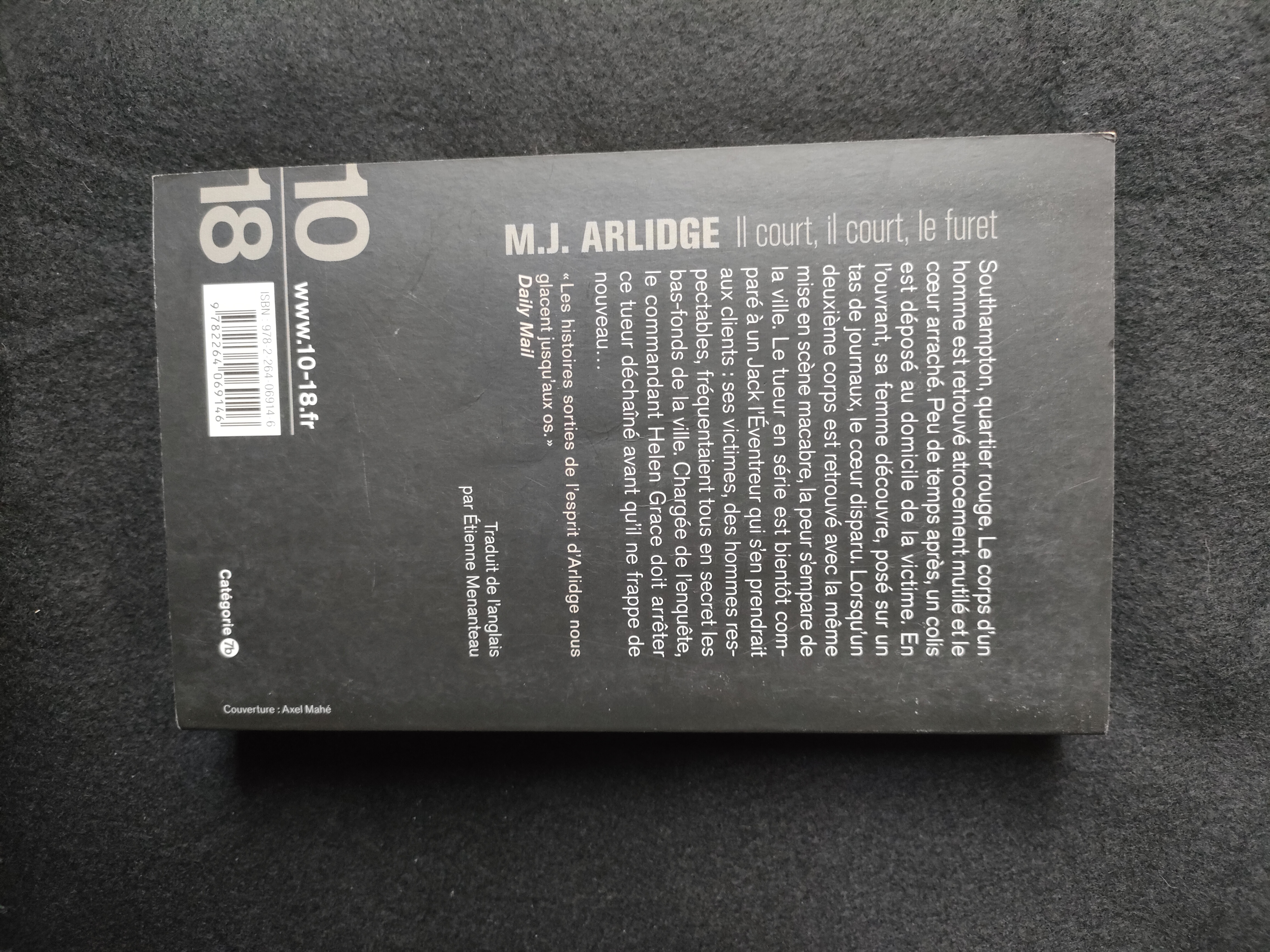 Il court, il court, le furet ~ M.J Arlidge