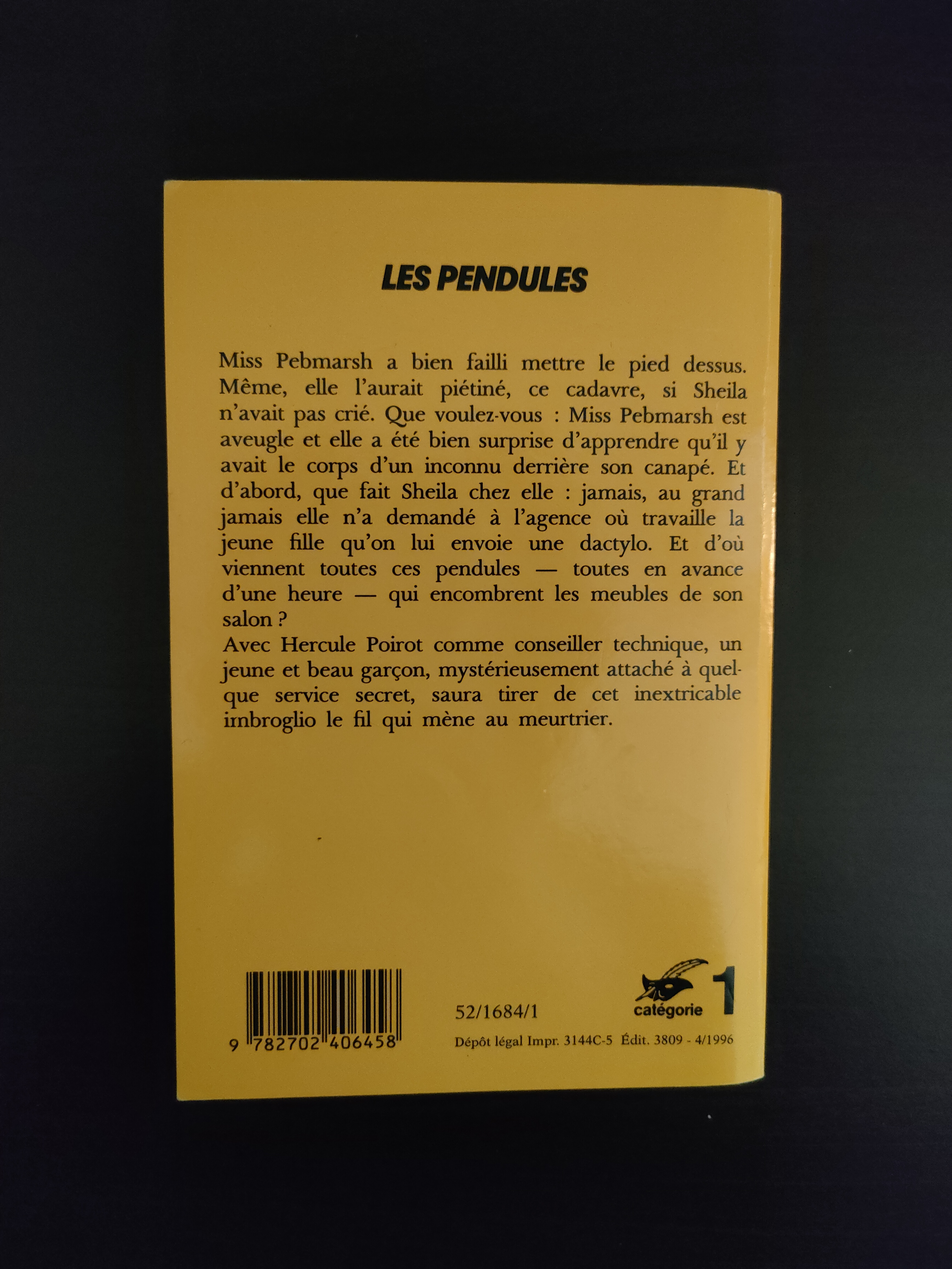 Les Pendules ~ Agatha Christie