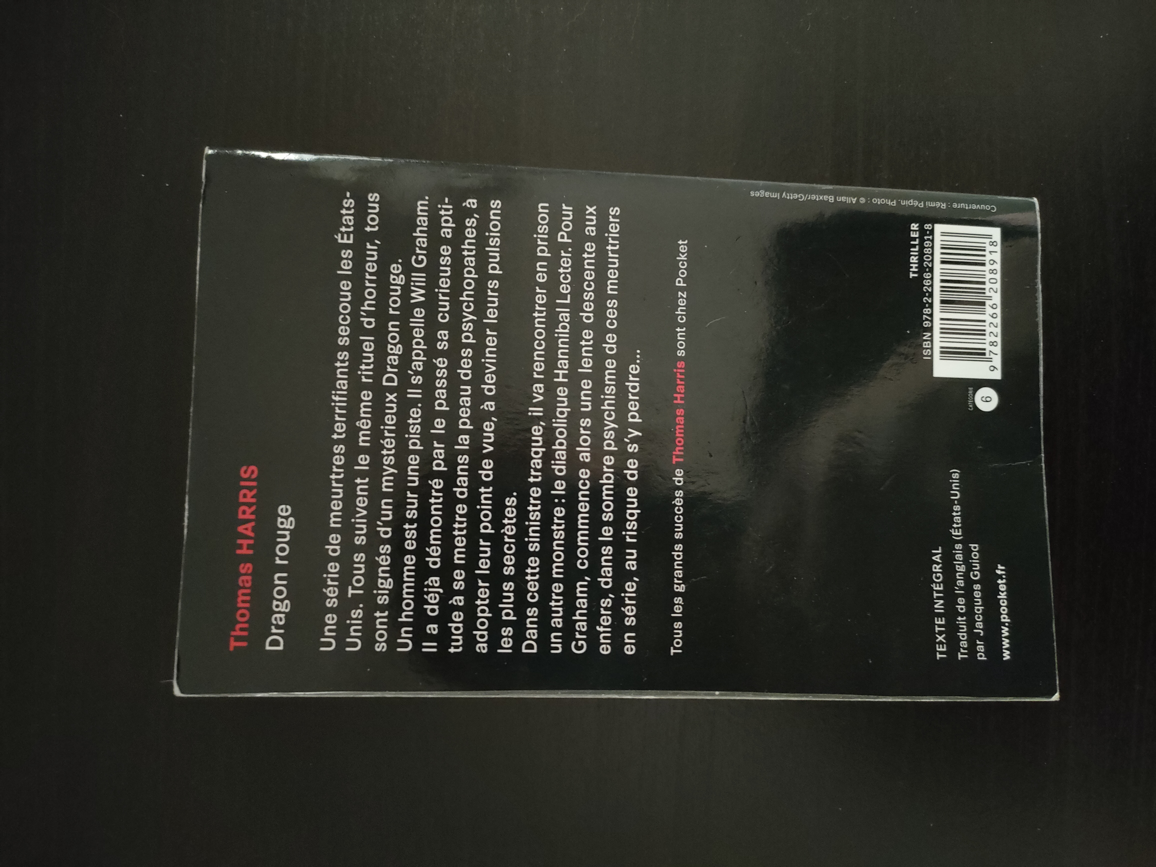 Dragon Rouge ~ Thomas Harris