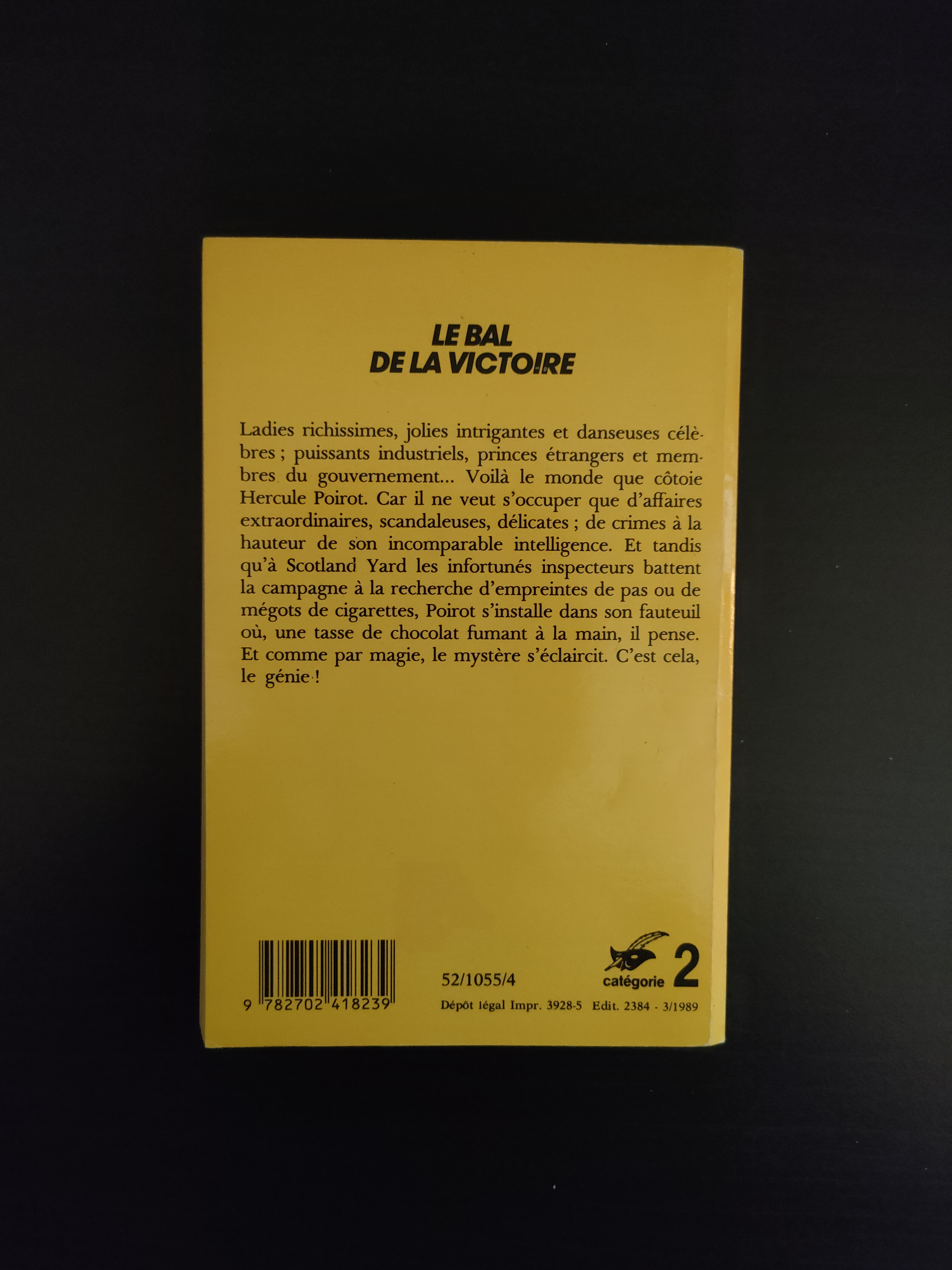 Le Bal de la Victoire ~ Agatha Christie