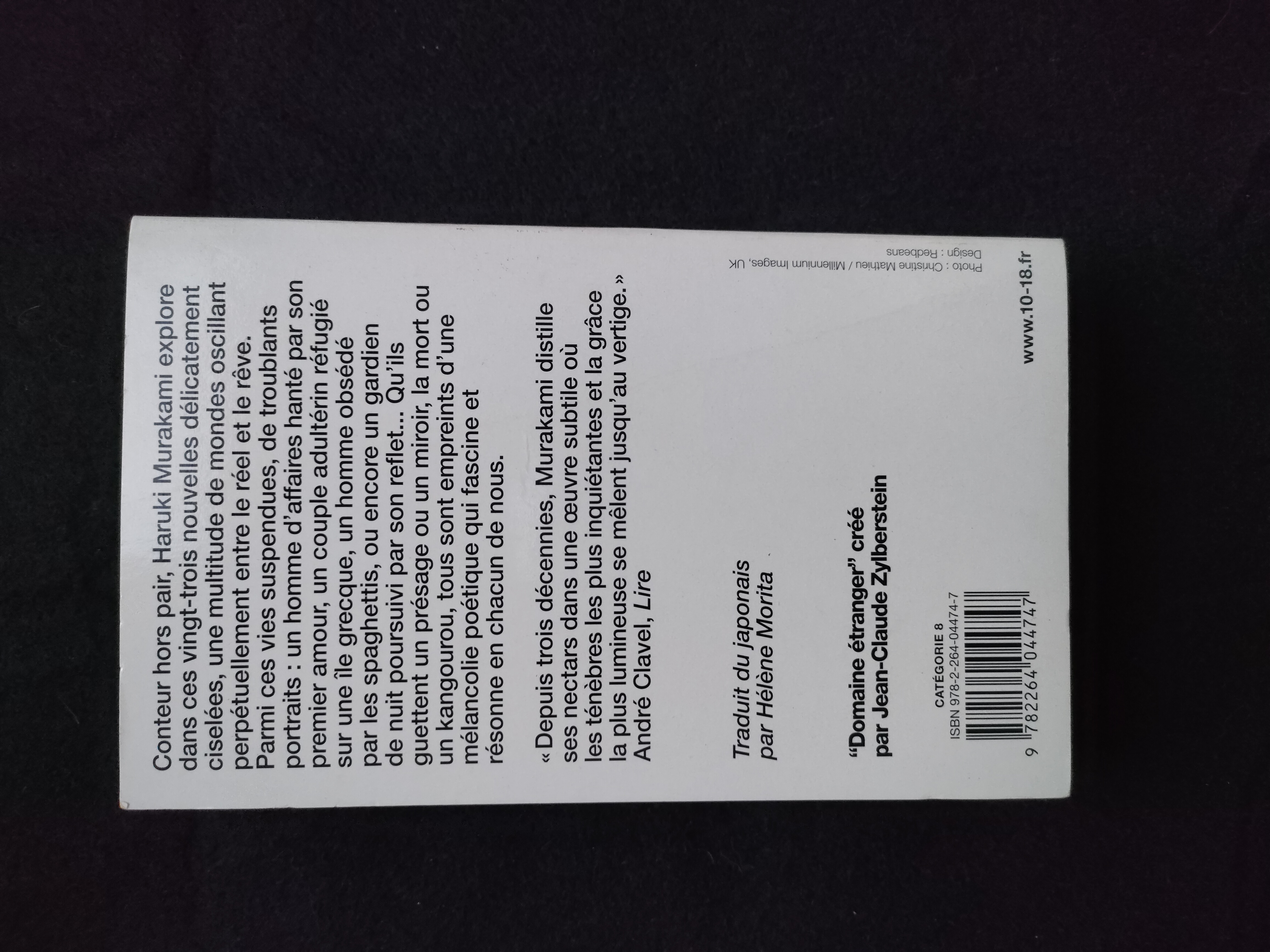 Saules Aveugles, Femme Endormie ~ Haruki Murakami