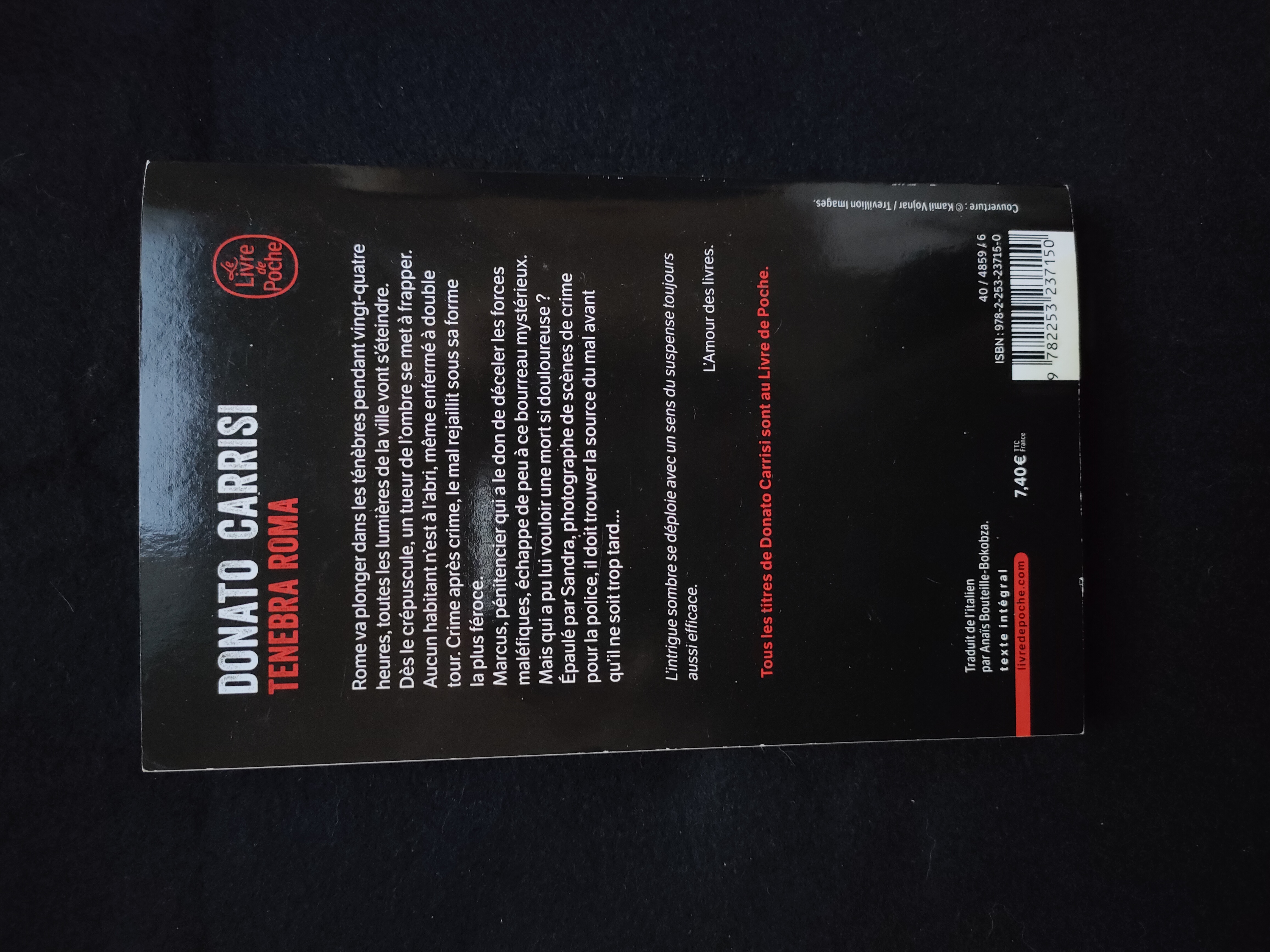 Tenebra Roma ~ Donato Carrisi
