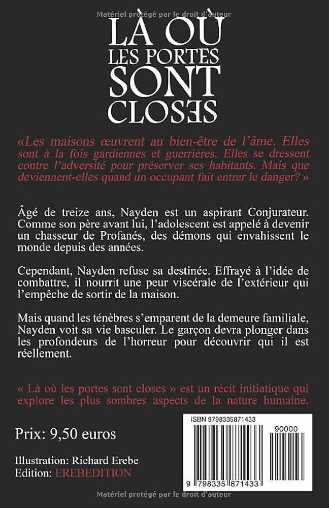 Là Où les Portes Sont Closes ~ Richard Erèbe