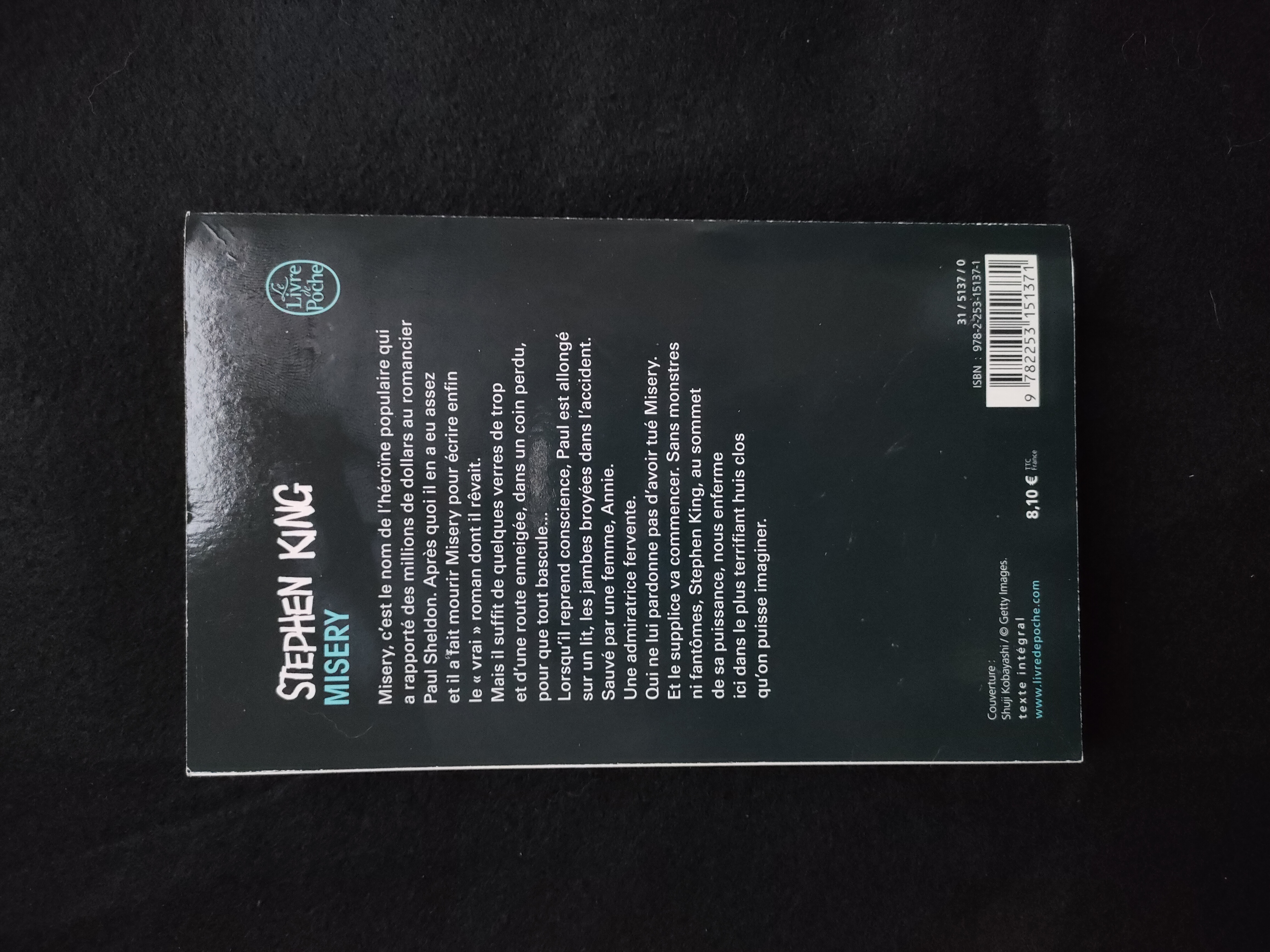 Misery ~ Stephen King