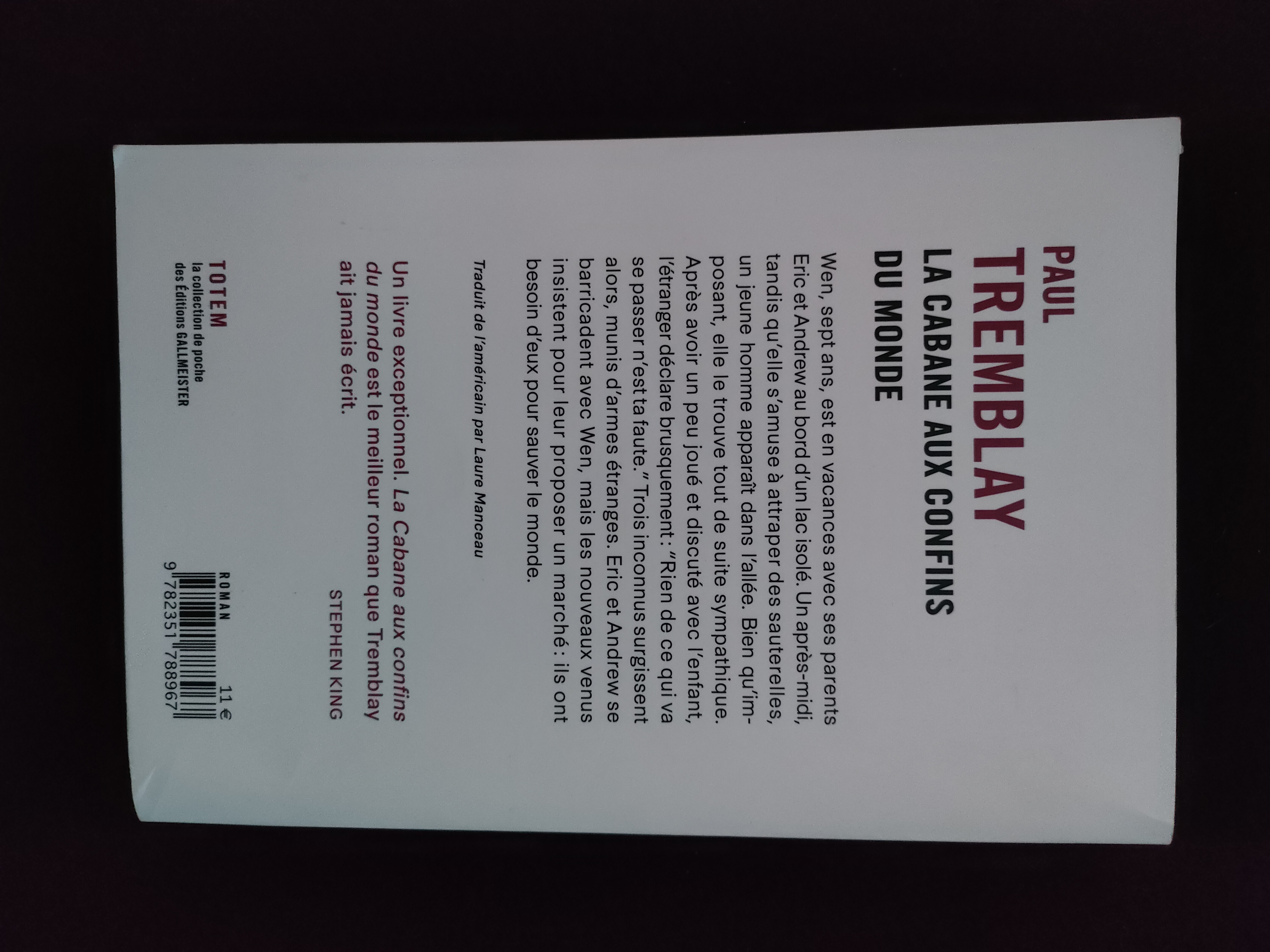 La Cabane aux Confins du Monde ~ Paul Tremblay