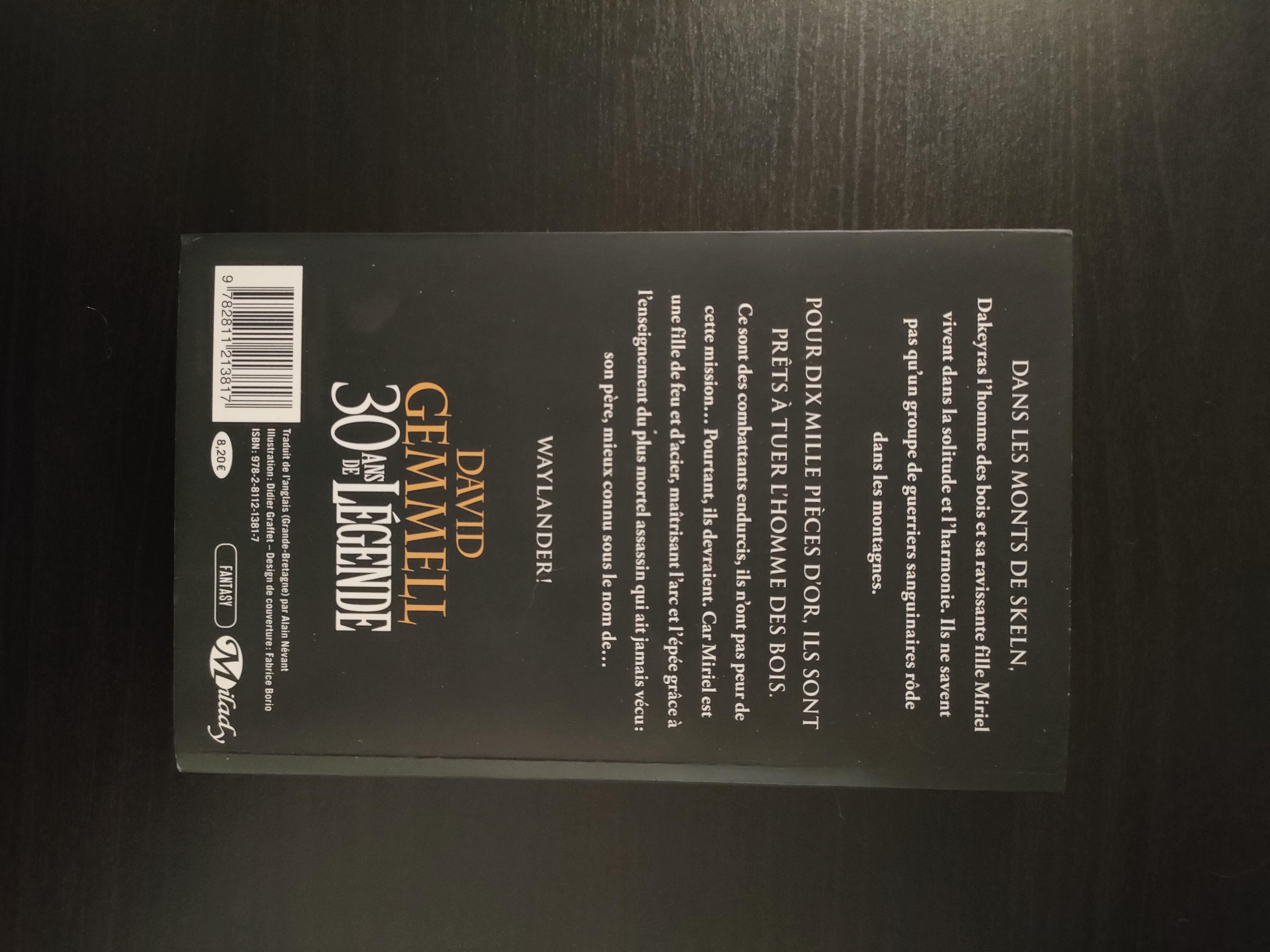 Trilogie Waylander (Cycle Drenaï) ~ David Gemmel