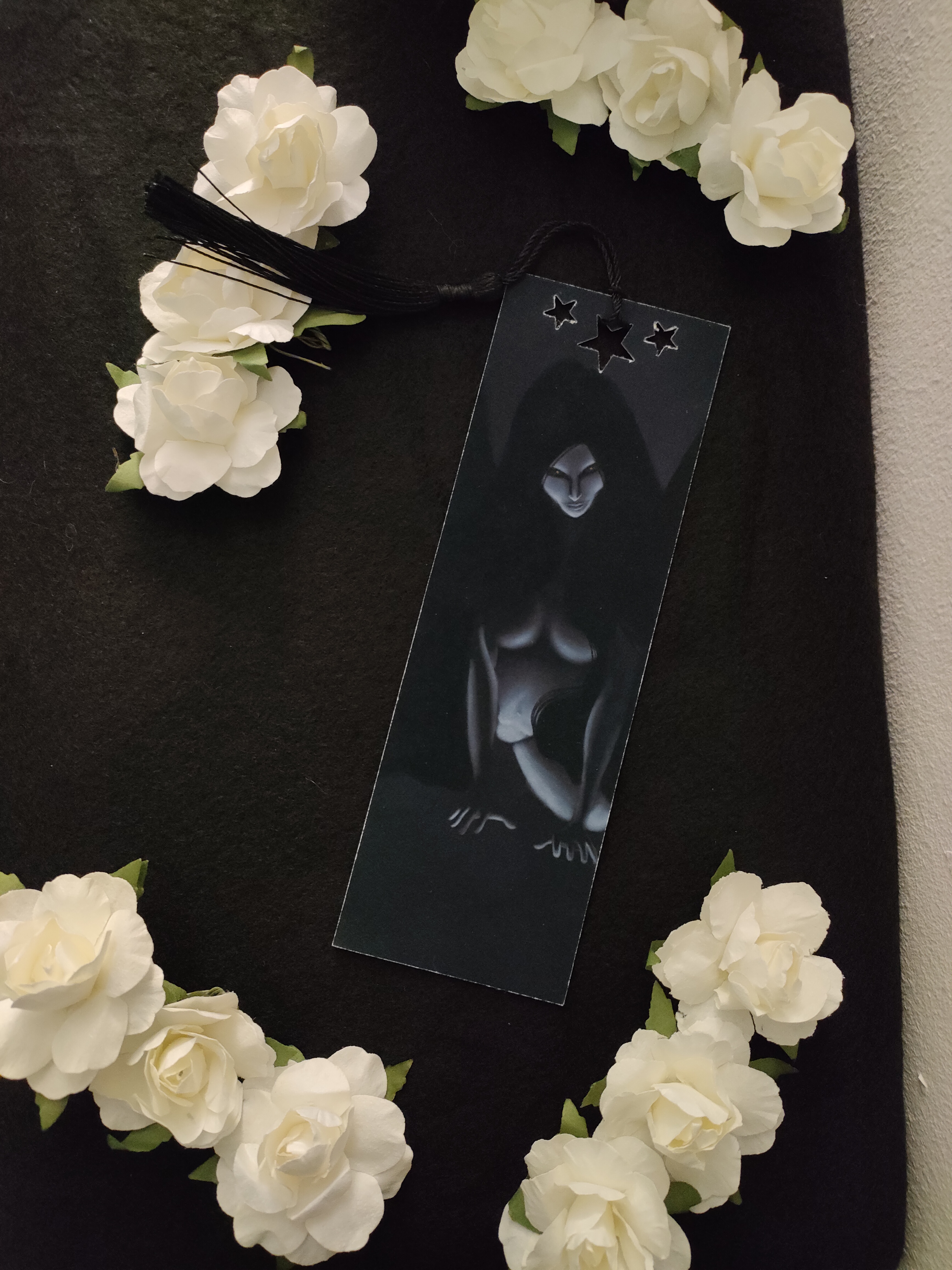 Marque-pages "Visite Nocturne" par Muskyoil