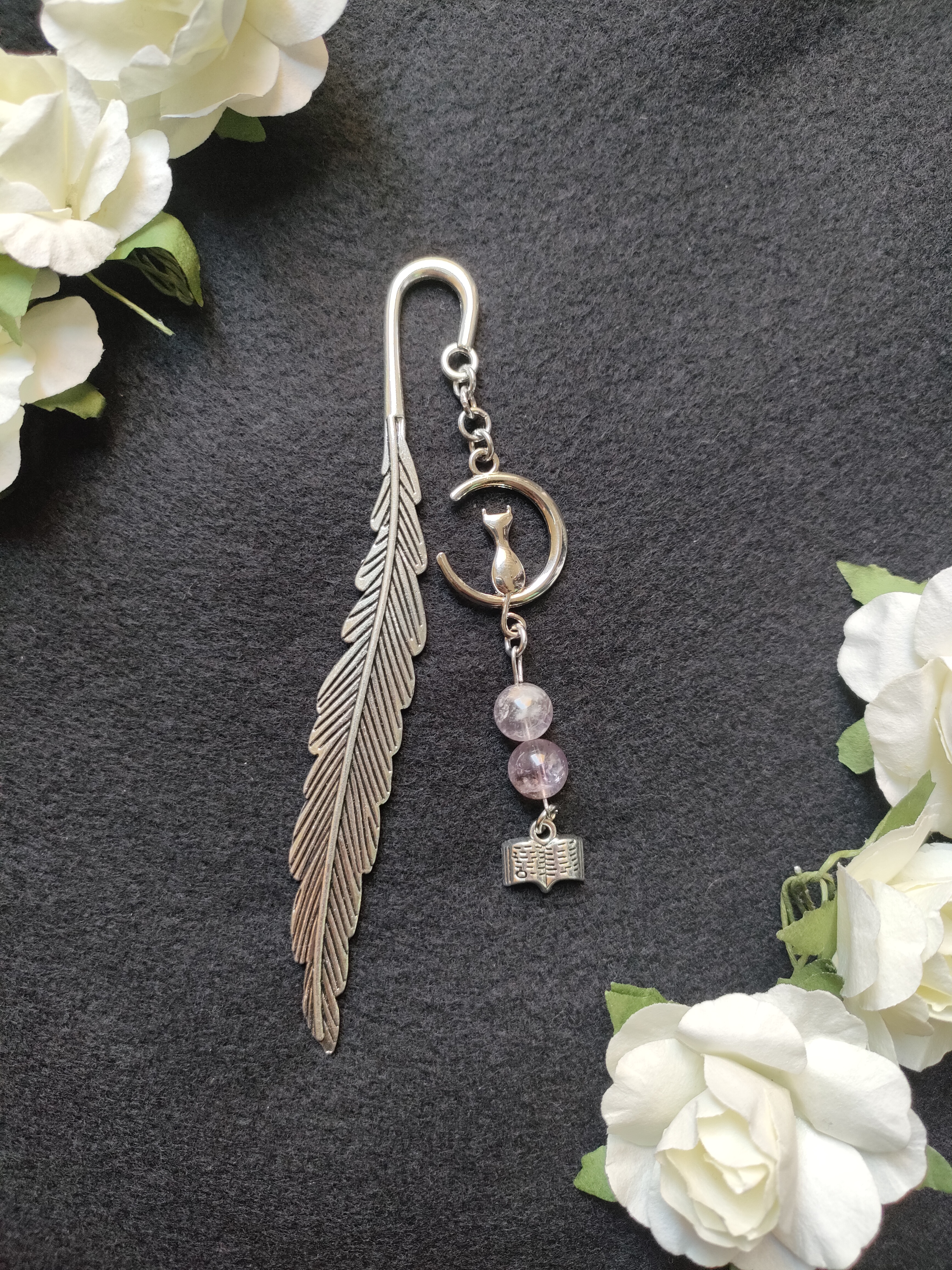 Marque-pages "Chat de bibliothèque"