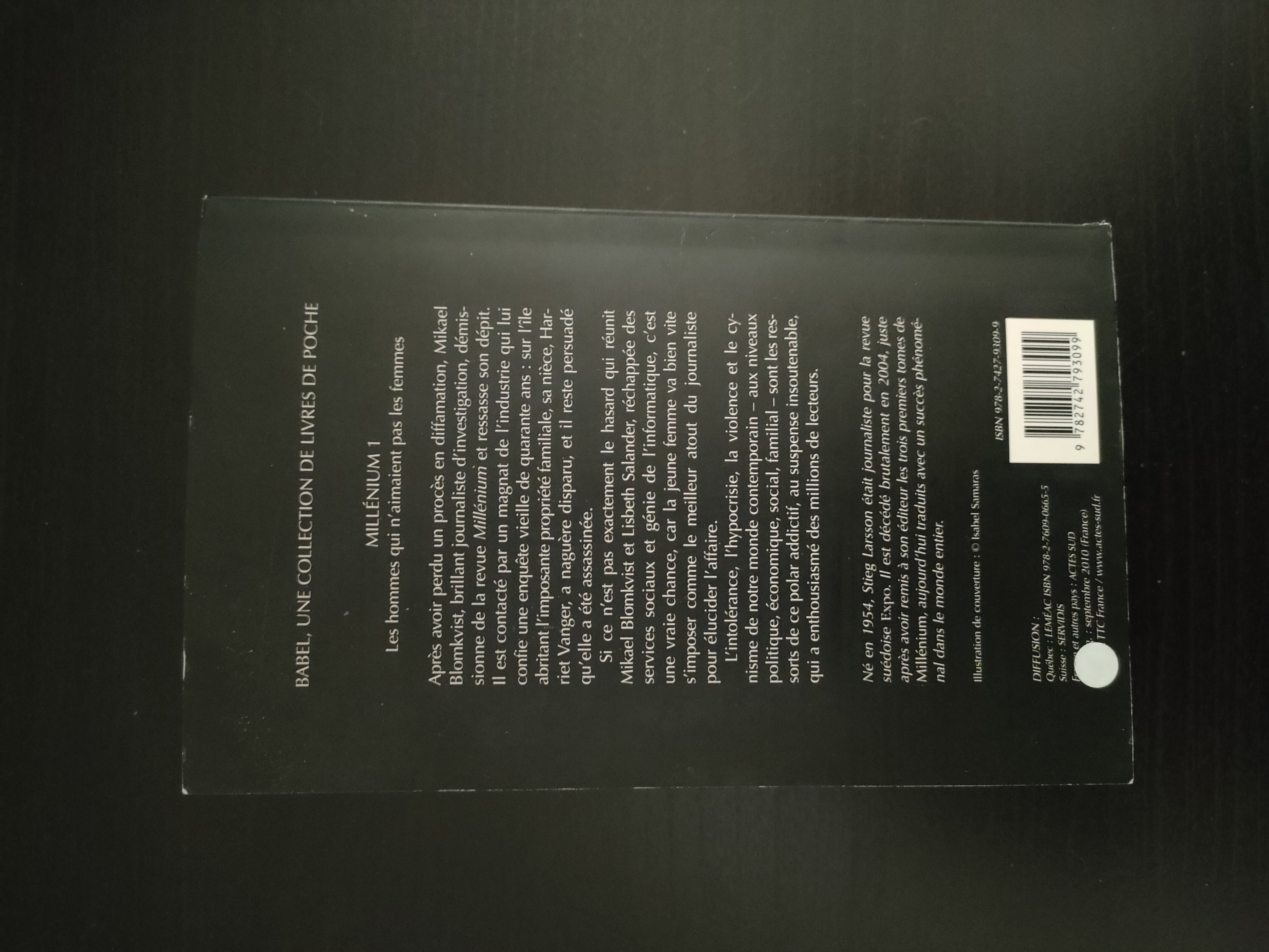 Millenium 1, Les hommes qui n'aimaient pas les femmes ~ Stieg Larsson