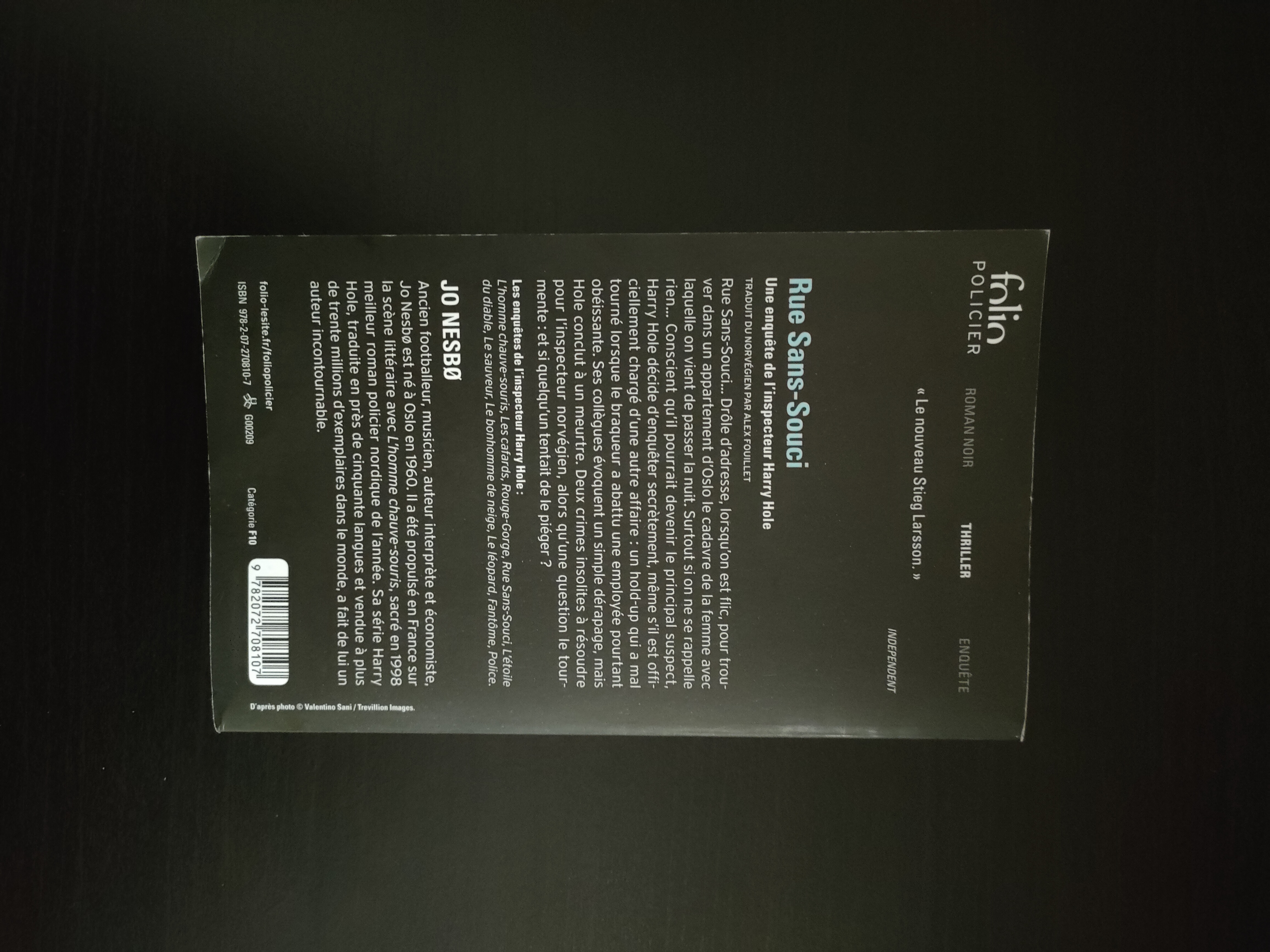 Rue Sans Soucis ~ Jo Nesbø