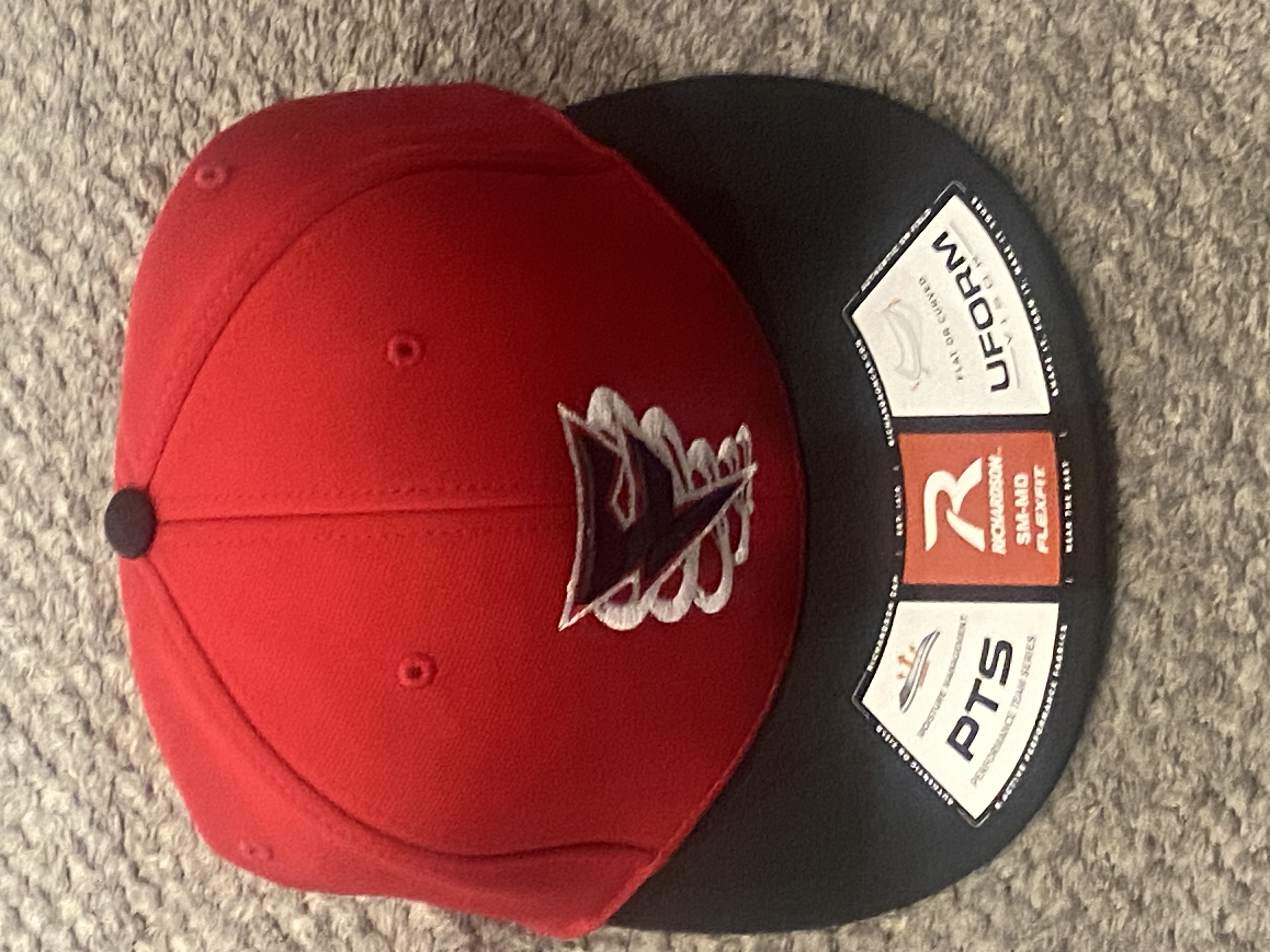 Red/Black PTS20 Flex Fit Hat