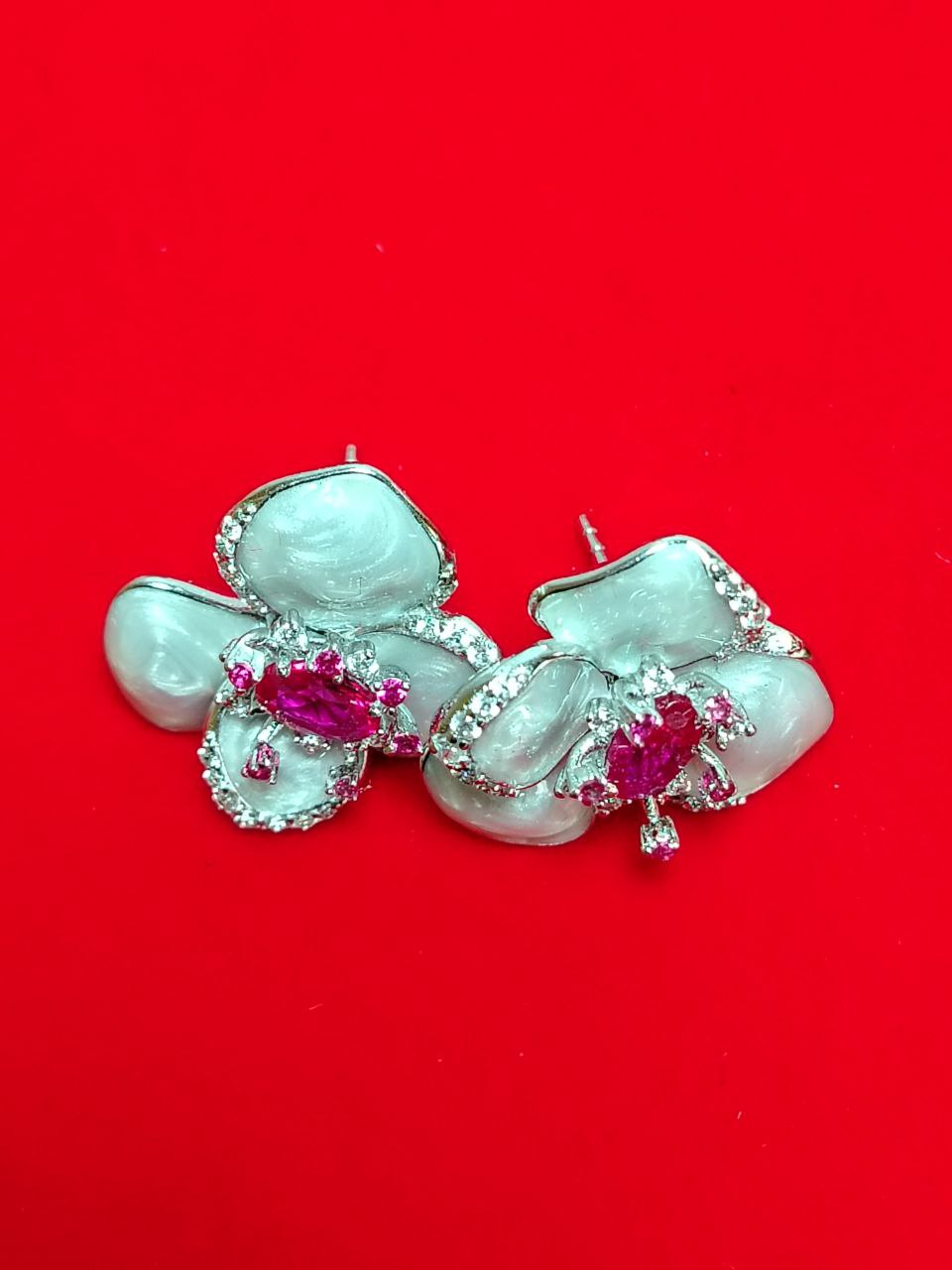 Pendientes de flores