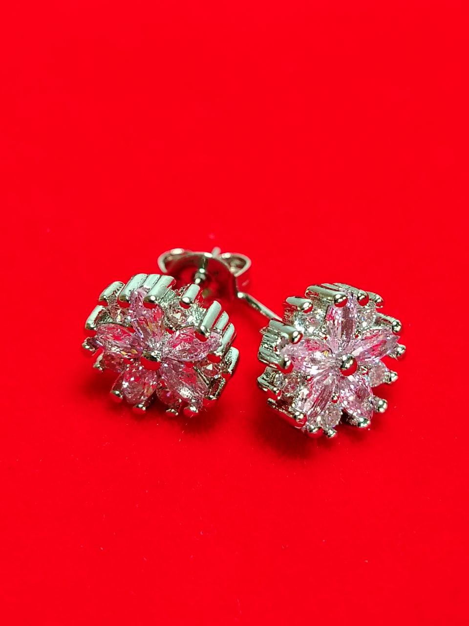 Pendientes rosados