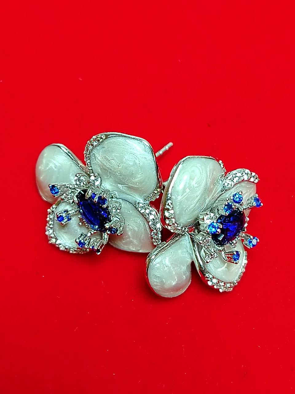 Pendientes de flores