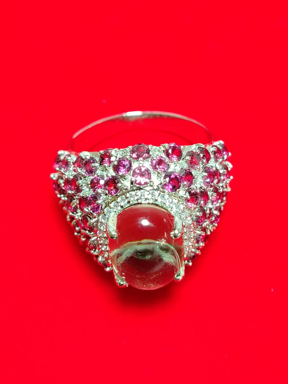 Anillo de plata con 