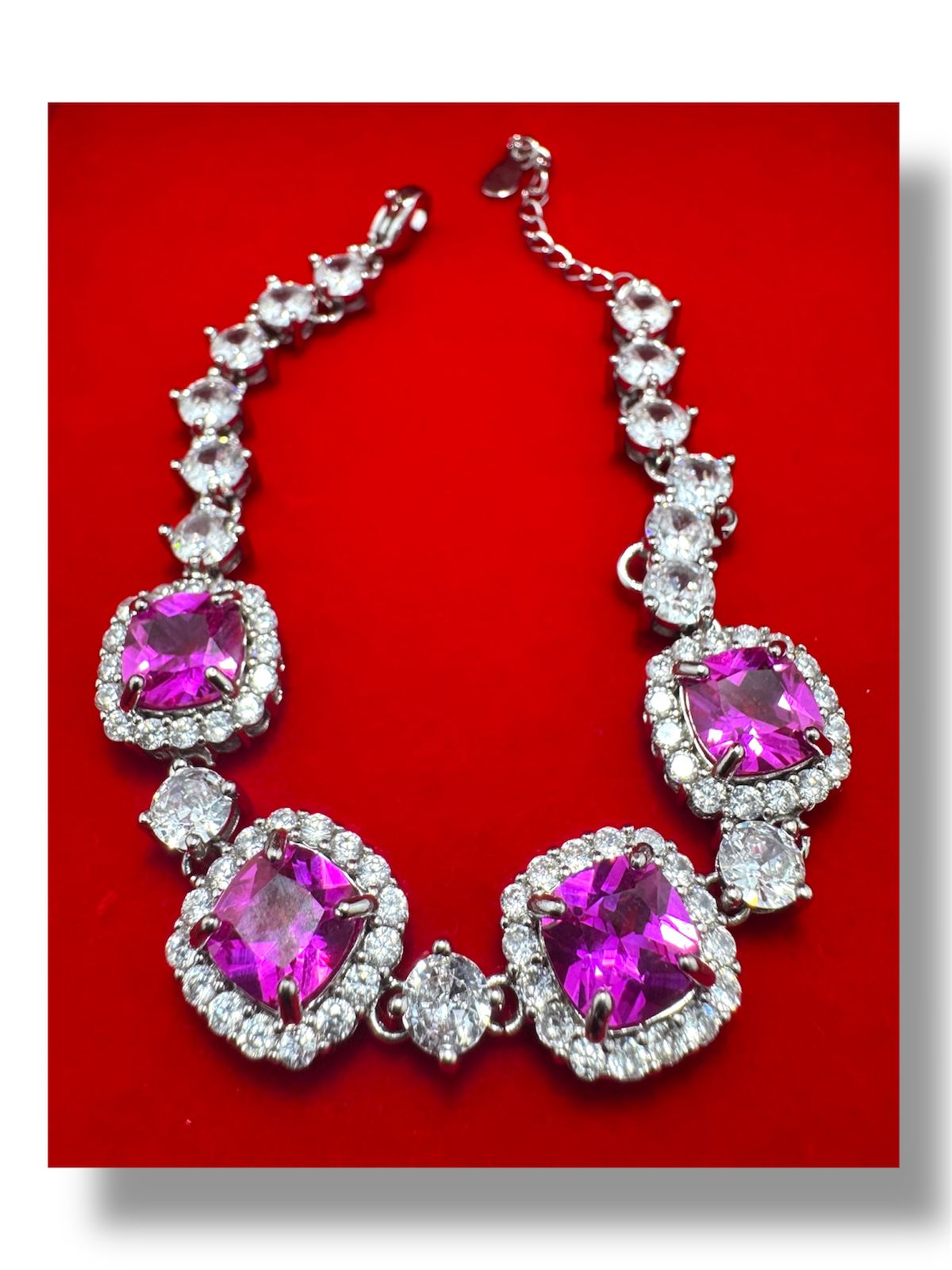 Pulsera de piedras preciosas