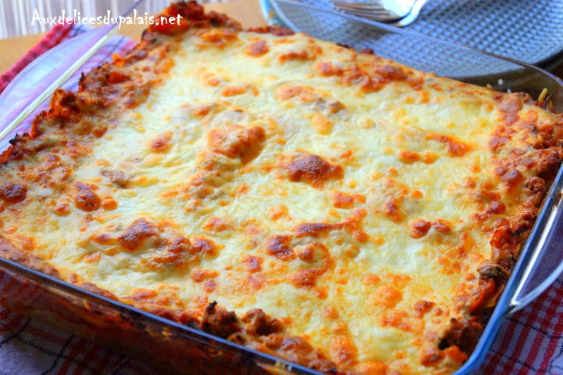 Lasagne traditionnelle pour 8 personnes
