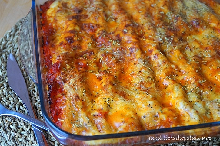 Cannelloni pour 8 personnes
