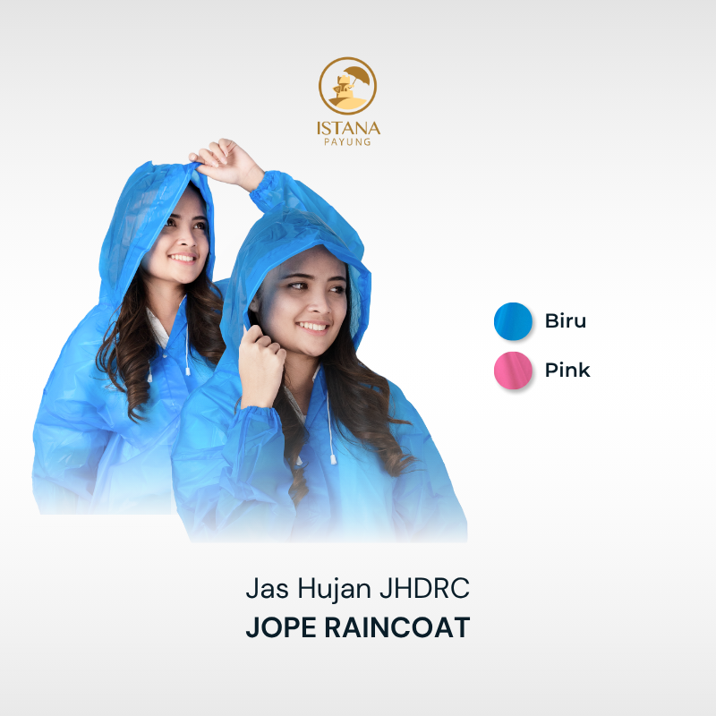 Jas Hujan Raincoat Ringan Stylish Jope Eva03