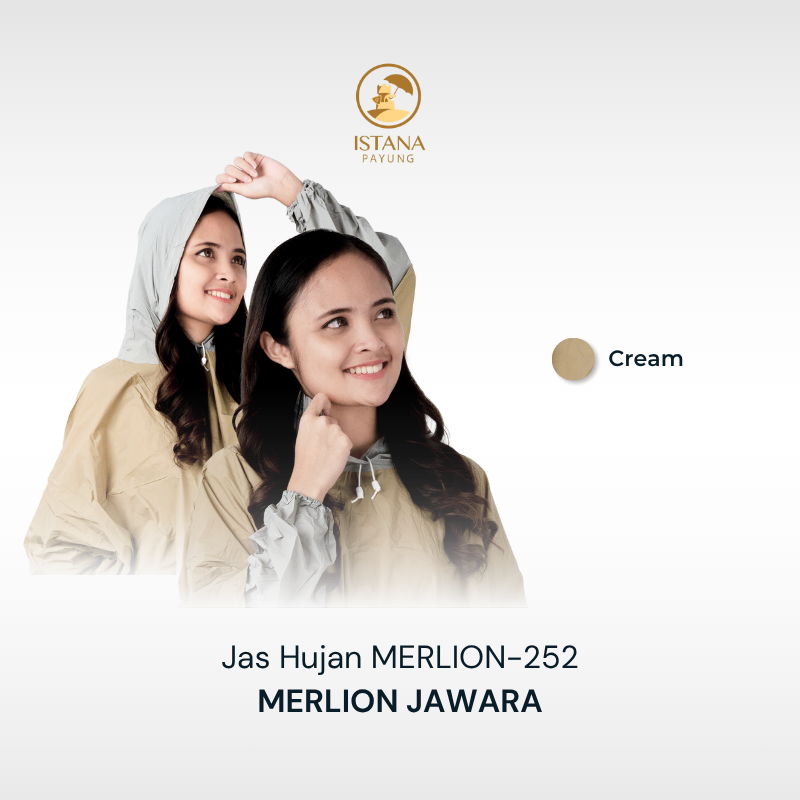 Jas Hujan Jaket Celana Atasan Ponco Jawara 252 Merlion